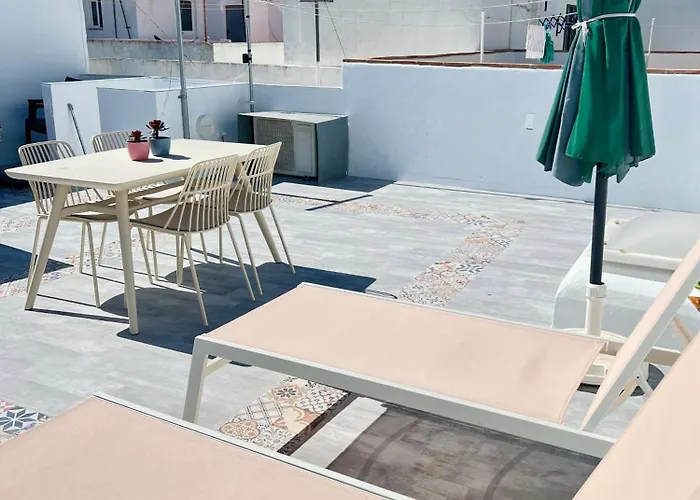 Vivienda Carolina•terraza Privada Y Parking• Lägenhet Conil De La Frontera