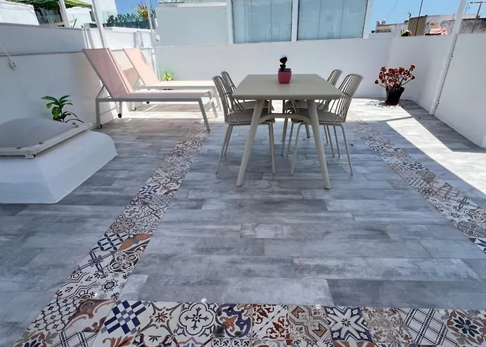 アパート Vivienda Carolina•terraza Privada Y Parking• コニル・デ・ラ・フロンテラ